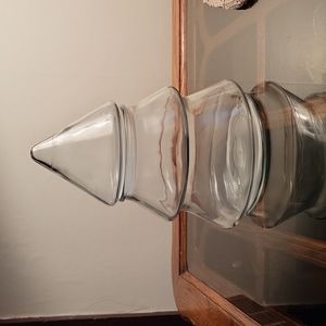 Christmas Tree Canister Jar